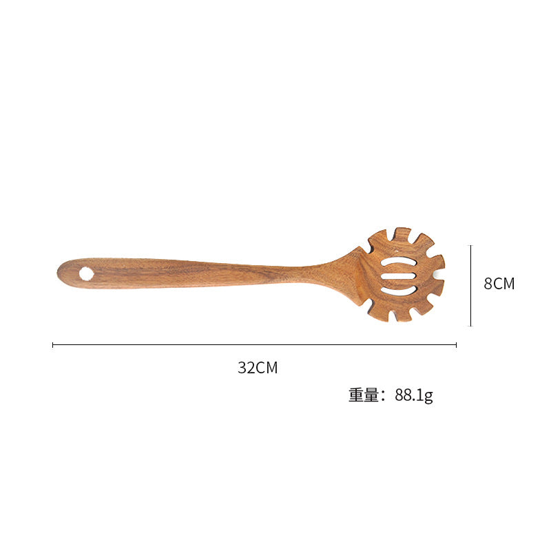 Wholesale 7-Piece Teak Kitchen Utensil Set
